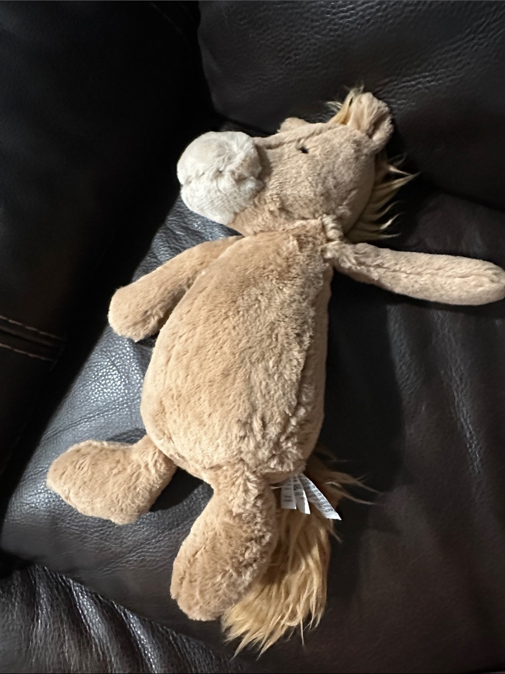 Jellycat Beige Plush Horse Stuffed Animal - Picture 4 of 7